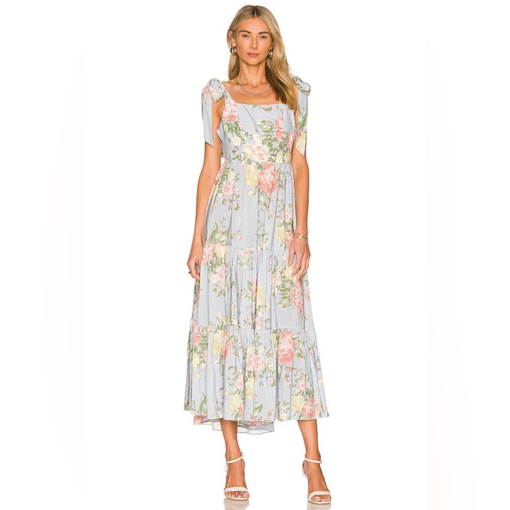 NWT Yumi Kim Tinsley Maxi Tie Dress - XS